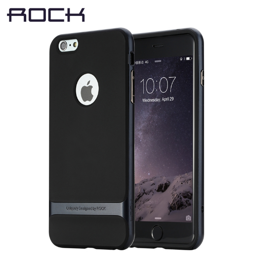 Чехол бампер Rock Royce Series для Apple iPhone 6 Plus / 6S Plus - Navy Blue | Зображення 1