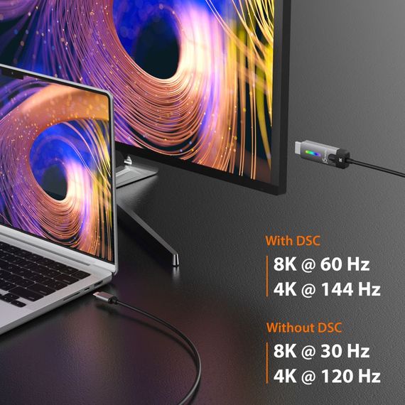 Кабель J5create JCC157-N, USB-C на HDMI, 1.8м | Зображення 6
