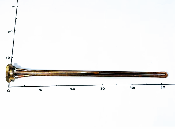 Тэн для батареи 3000w с резьбой 1 1/4" Thermowatt (Италия) | Зображення 1