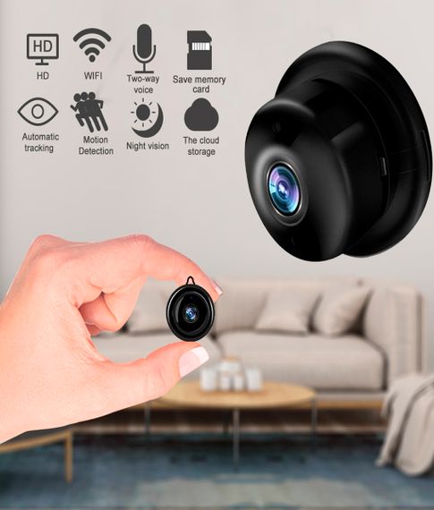 Мини IP-камера с датчиком движения A9 Wi-Fi HD | Зображення 4