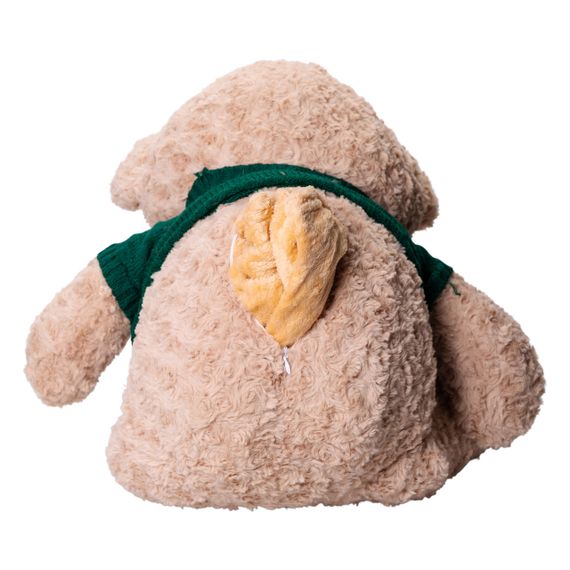 М'яка іграшка-подушка з пледом всередині Ведмідь 110×150 (см) 3 в 1 Бежевий Colorful Home 7146GR | Зображення 1