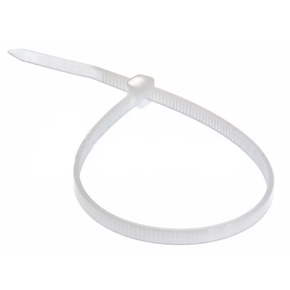 Стяжки нейлон APRO 3,0х80mm білі (100 шт) висока якість, діапазон робочих температур: від -45С до + 80С Q350
