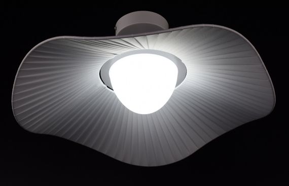 Люстра світлодіодна стельова LED світильник для квартири на стелю лед 26926 Білий 20х44х44 см. | Зображення 6