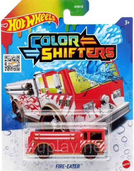 Hot Wheels Color Shifters Fire-Eater Пожарная машинка Хот Вилс, меняющая цвет