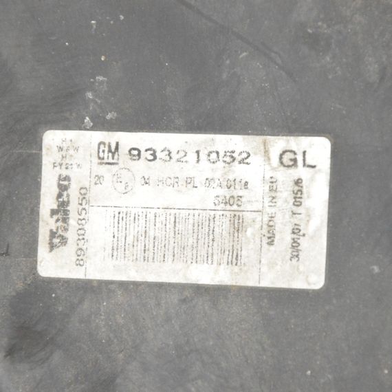 Фара ліва Opel Meriva A 2002-2010 Фара передня ліва Опель Меріва А 93321052 | Зображення 3