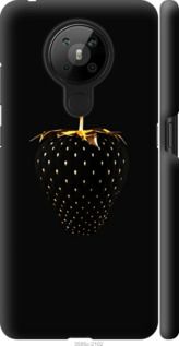 Чохол на Nokia 5.3 Чорна полуниця "3585m-2102-24368"