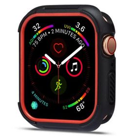 Силіконовий захисний корпус Primo для Apple Watch 40mm - Black / Red