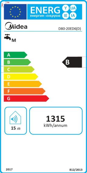 Водонагрівач MIDEA PRIME Wi-Fi  D80-20ED6 (D) | Зображення 6