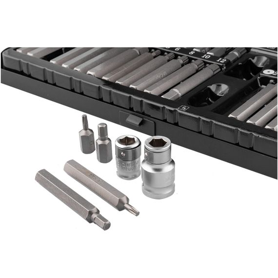 Набір біт IMBUS, HEX, TORX, SPLINE Richmann 40 шт (C6940) | Зображення 1