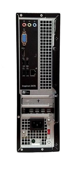 Комп'ютер Dell Inspiron 3470 SFF / Intel Core i3-9100 (4 ядра по 3.6 - 4.2 GHz) / 8 GB DDR4 / 256 GB SSD M.2 / nVidia Quadro P1000, 4 GB GDDR5, 128-bit / Win 10 Home б/в | Зображення 2