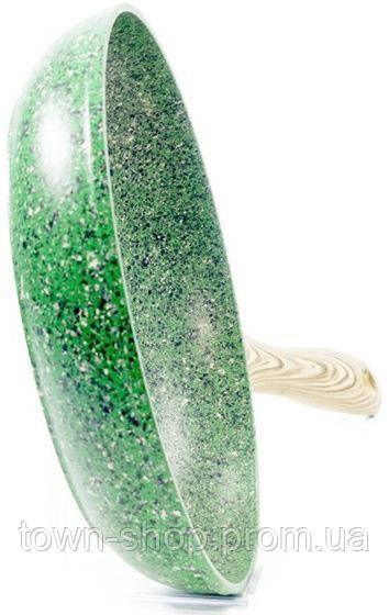 Сковорода Fissman Malachite Ø24см с антипригарным покрытием EcoStone | Зображення 4