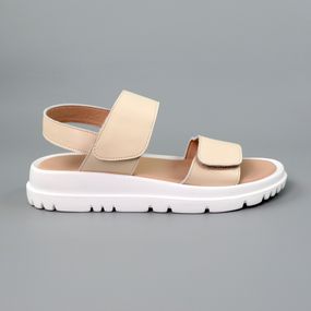 Сандалі жіночі шкіряні 589356 Бежеві 38 39 41