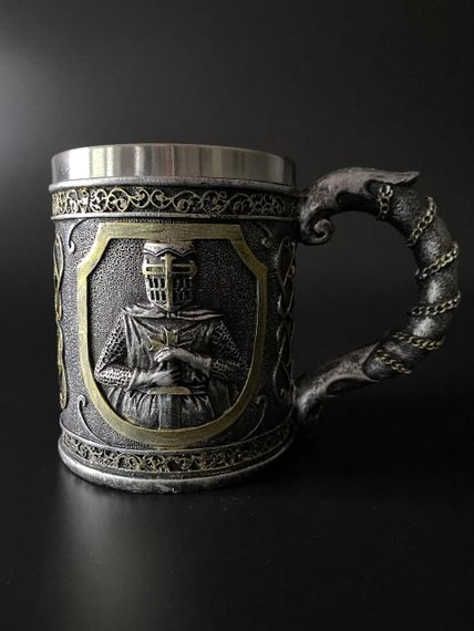 3D кухоль “Лицар у шоломі”, 400 мл