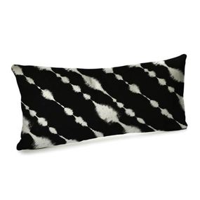 Подушка для дивану оксамитова Білий шум 50x24 см (52BP_JOY010)