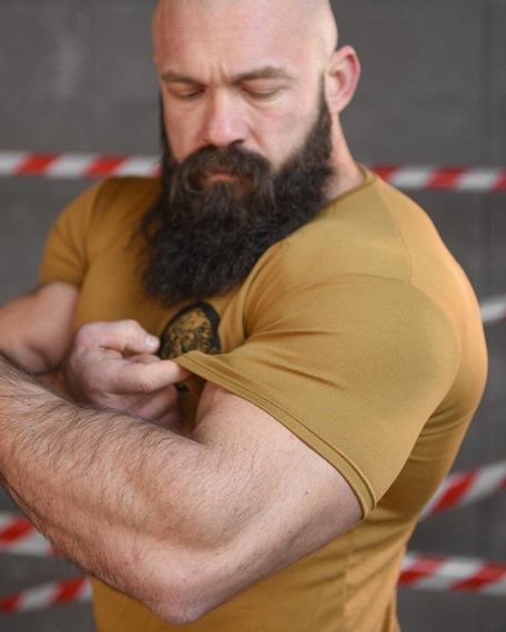 Тактична терморегулююча футболка SABUR дива кайот ВТ6566 | Зображення 5