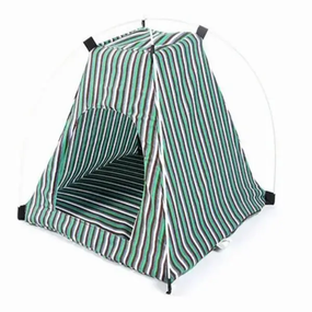 Намет-лежак для собак (Зелена смужка)