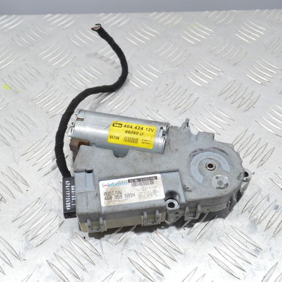 Моторчик люка Audi A4 B7 A6 C6 2004-2011 Моторчик панорамного даху Ауді а4 б7 а6 ц6 4B0959591H