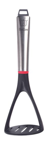 Картофелемялка Bollire BR-3707, пластиковая с ручкой из нержавеющей стали, 25 см