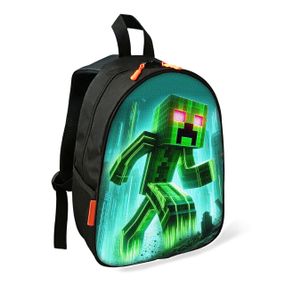 Рюкзак Minecraft Кріпер дитячий шкільний/міський 34х27х13 см для хлопчика (02432)