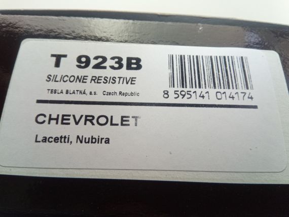 Дроти запалювання Lacetti 1.6, TESLA (T923B) силікон (96450249) | Зображення 2