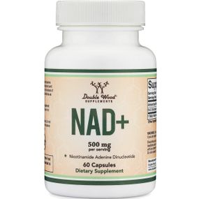 Ніацін Double Wood NAD+ (Nicotinamide Adenine Dinucleotide) 500 mg 60 Caps