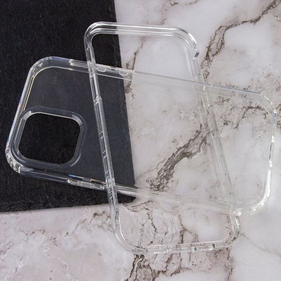 Чохол TPU+PC Full Body із захистом 360 для Apple iPhone 12 Pro Max (6.7") Пластик, Прозорий | Зображення 2