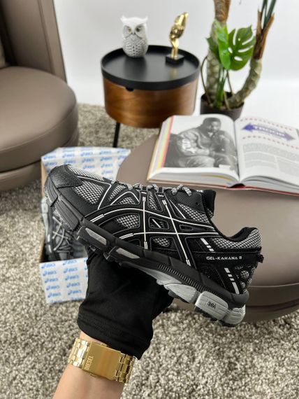 Кросівки  ASICS Gel-Kahana 8 Black Grey / асікс гель , В'єтнам A3026 42 26,5 | Зображення 4