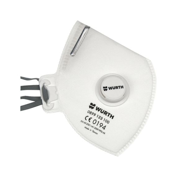 Респіратор складаний, вертикальний FFP2 із клапаном | Зображення 2