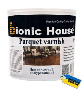 Parquet varnish Bionic House паркетный лак (акрил-уретановый) на водной основе для внутренних работ