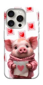 Чохол з картинкою Animals love 6 для Apple iPhone 16 Pro (6.3")