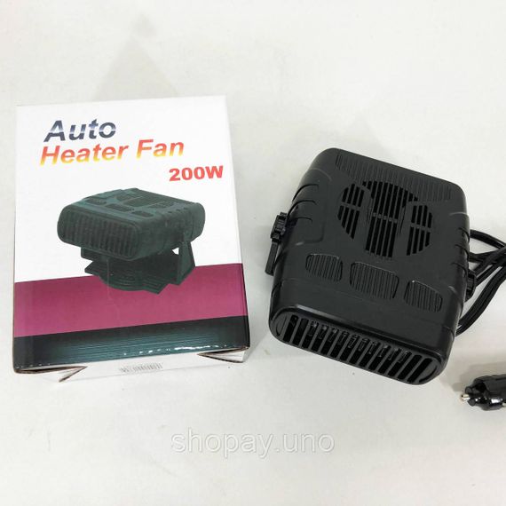 Автомобильная дуйка 12v ceramic heat fan 701 Car, Тепловентилятор автомобильный 12вольт TR-10 | Зображення 5