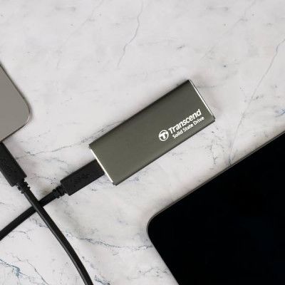 Накопитель SSD USB-C 500GB Transcend (TS500GESD265C) | Зображення 6