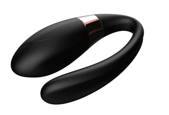 Вибромассажер для пар с пультом ДУ - Boss Series V-Vibe Black USB 7 Function, BS6200003 sexstyle | Зображення 9