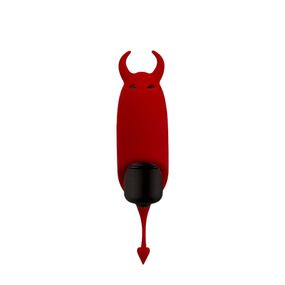 Віброкуля Adrien Lastic Pocket Vibe Devol з хвостиком і ріжками