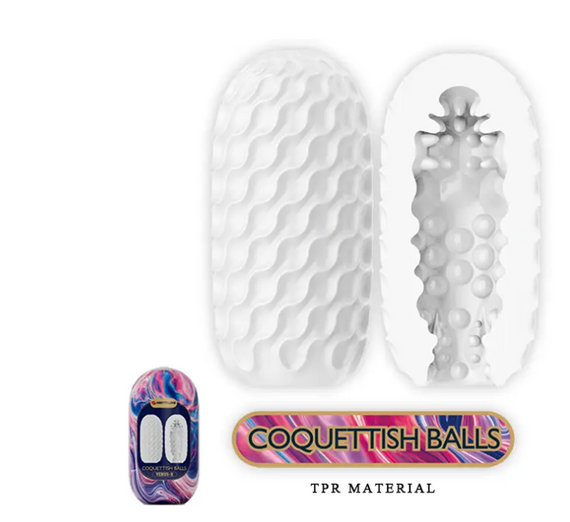 Мастурбатор яйце Pretty Love — Coquettish balls VENUS-X sexstyle | Зображення 1