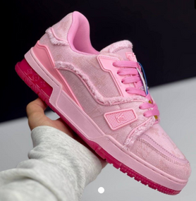 Кроссовки Lou1is Vu1it1ton Trainer Triple Pink