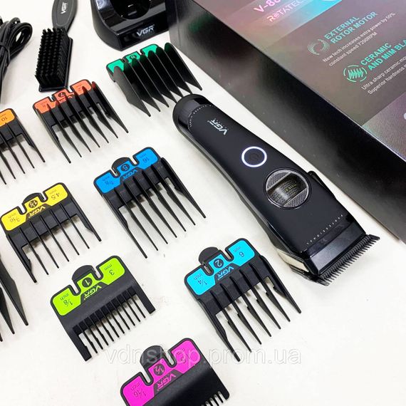 Акумуляторна універсальна машинка для стрижки VGR, Електромашинка для стрижки Машинка підстригання HA-28 | Зображення 3