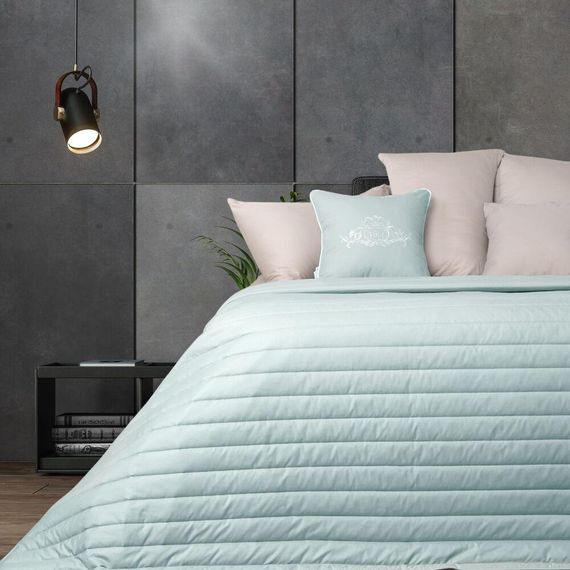 Покривало IDEIA 88111 Україна 240*260  Мікрофібра Сірий