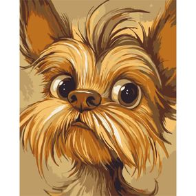 Картина за номерами "Йоркширський тер'єр" 11720-AC 40х50 см