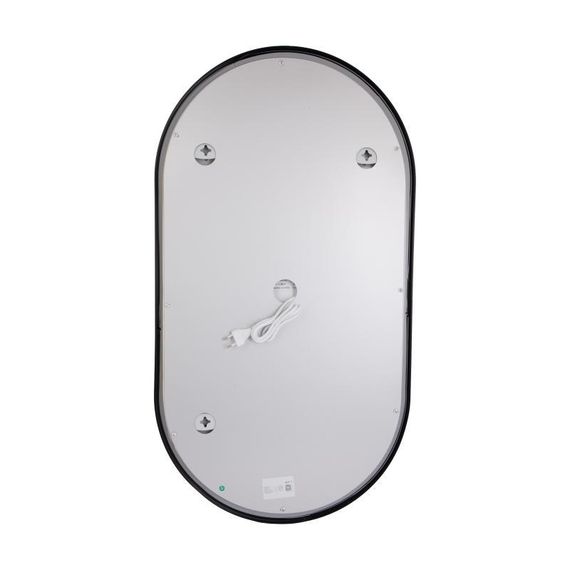 Зеркало Qtap Scorpio (SC1) с LED-подсветкой Touch, с антизапотеванием, с диммером, рег. темп цвета (3000-6500K) Black | Зображення 7