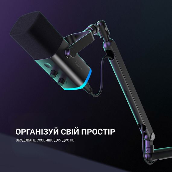 Мікрофон Fifine TAM8 USB Black (TAM8) | Зображення 8