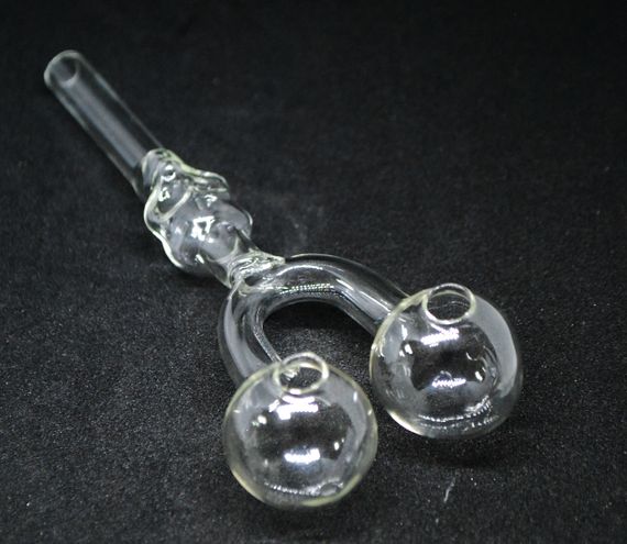 Стеклянная трубка Oil Death Head Double | Зображення 3