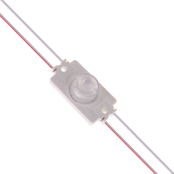 Светодиодный модуль 12V 1.5W SMD 2835 NW IP65 (BY-091/1)