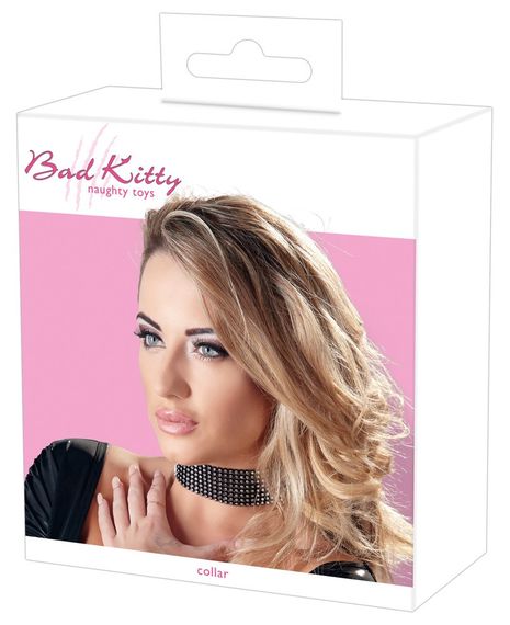 Чокер - Bad Kitty Rhinestone Choker sexstyle | Зображення 7