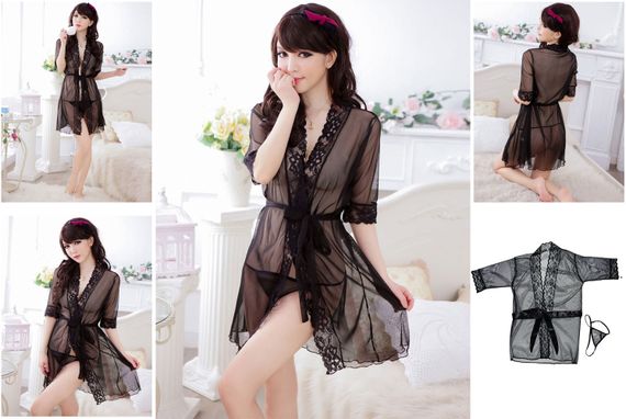 Халат Babydoll 44 S/M 8526-2 | Зображення 8