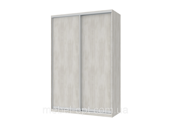 Шкаф купе Сити Лайт Doros Белое дерево 2 ДСП 150х60х225 (42002016)