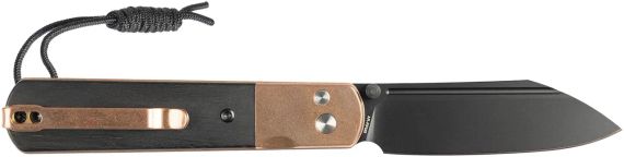 Ніж Artisan Holm AR-RPM9 Rose Gold PVD Steel+Ebony Inlay | Зображення 1