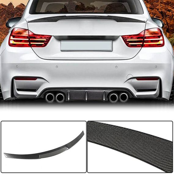 Спойлер кришки багажника Карбон V8 (для F82) для BMW 4 серія F-32 2012-2020 рр