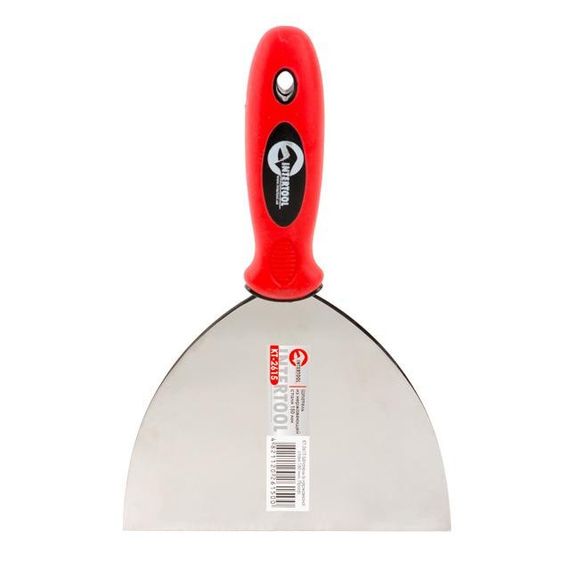 Шпатель із неіржавкої сталі 150 мм Проф INTERTOOL KT-26151