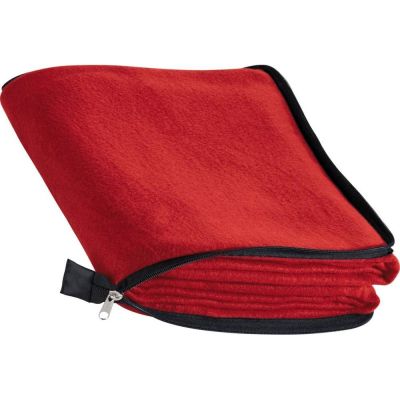 Плед Easy Gifts Radcliff 2 в 1 фліс 180 x 120 см Червоний (277505)
